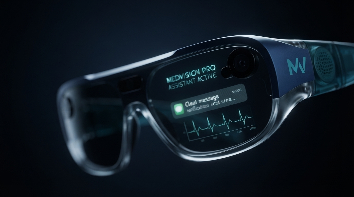 MedVision Pro com dados exibidos